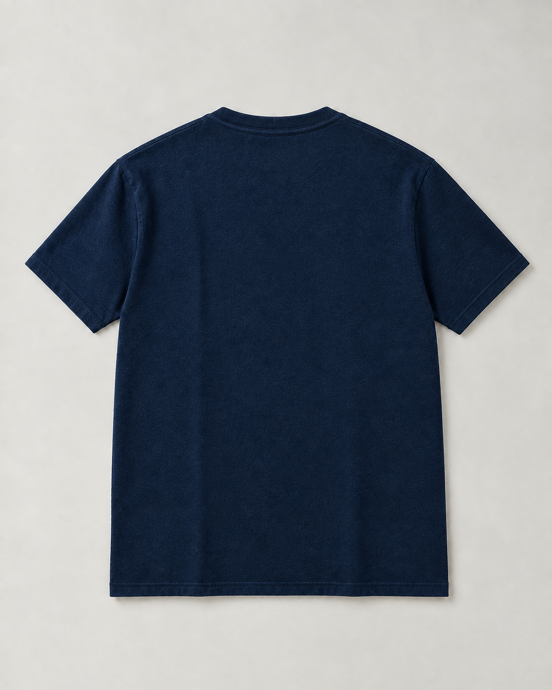 Inspiration Navy Blue Regular Fit T-Shirt | Cream Graphic Print | FÄDEN